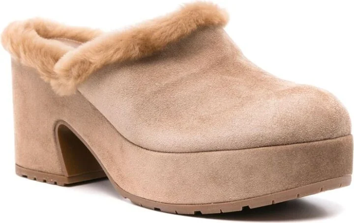 Gianvito Rossi Lyss Suede Heel Mules - Image 2