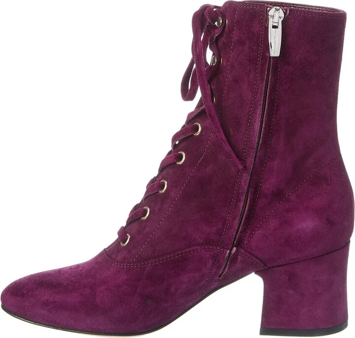 Gianvito Rossi Mackay 60 Suede Bootie - Image 2