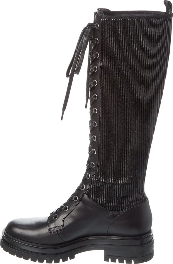 Gianvito Rossi Martis 20 Leather Over-The-Knee Boot - Image 2