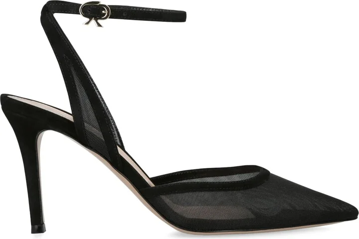 Gianvito Rossi Mesh Pumps 80