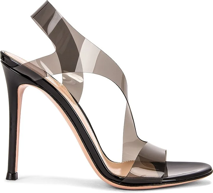 Gianvito Rossi Metropolis Heels in Black