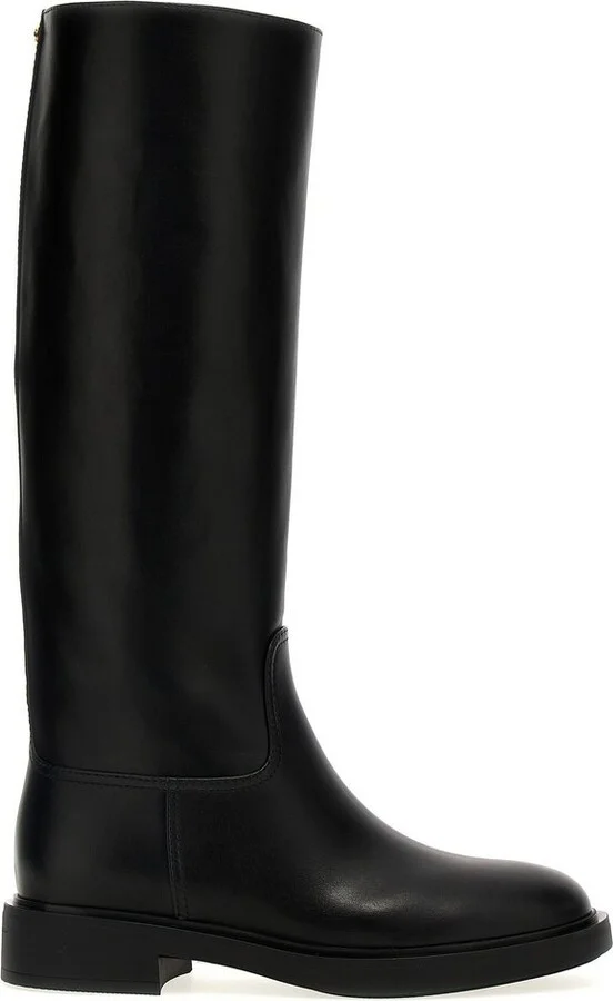 Gianvito Rossi Moka Round Toe Boots