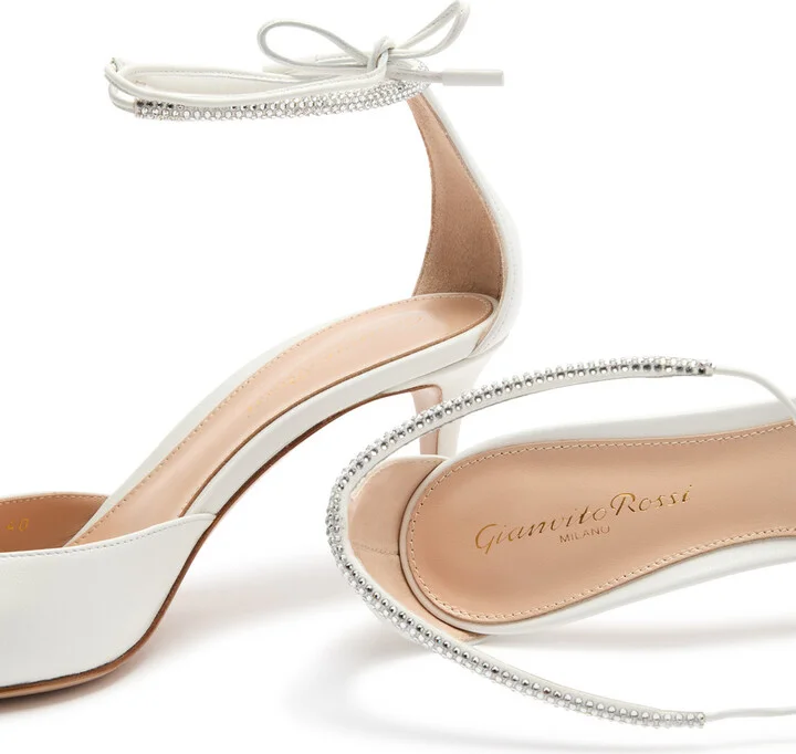 Gianvito Rossi Montecarlo 70 Leather Pumps - Image 4