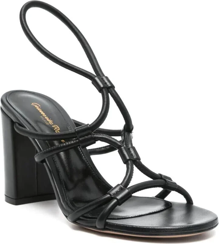 Gianvito Rossi Multi-Way Strap Heeled Sandals 85 Shoes - Image 2