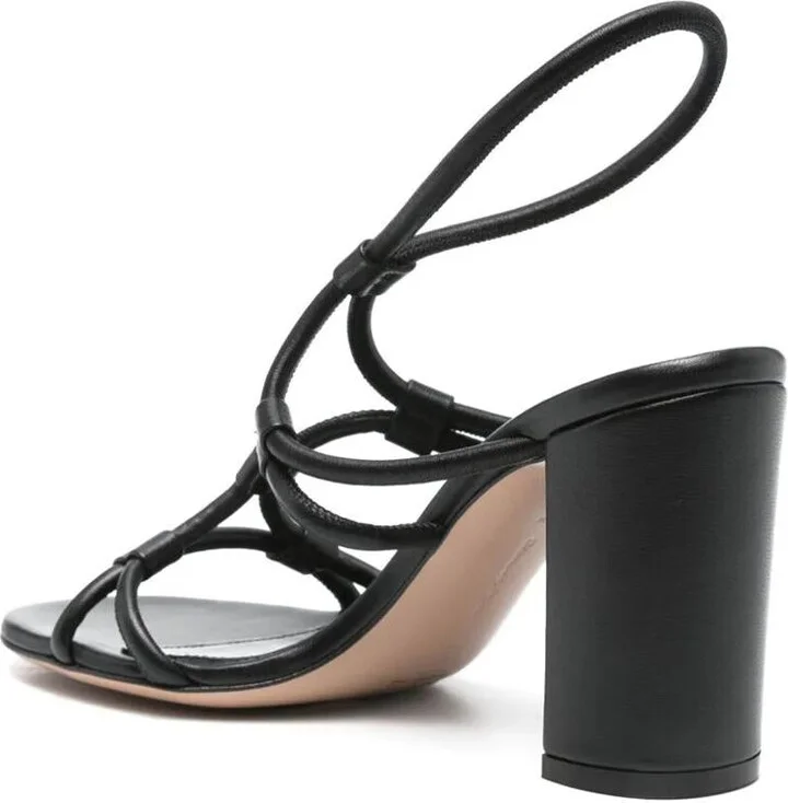 Gianvito Rossi Multi-Way Strap Heeled Sandals 85 Shoes - Image 3