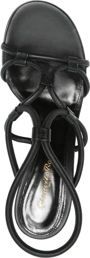 Gianvito Rossi Multi-Way Strap Heeled Sandals 85 Shoes - Image 4