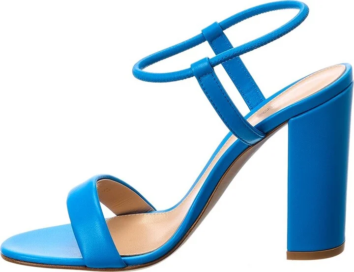 Gianvito Rossi Nadia 100 Leather Sandal - Image 2