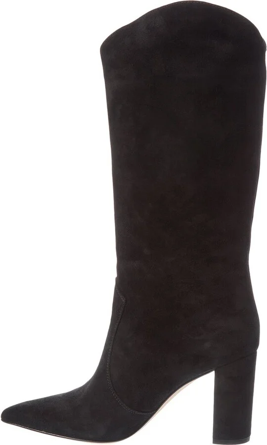 Gianvito Rossi Navarre 45 Suede Knee-High Boot - Image 2