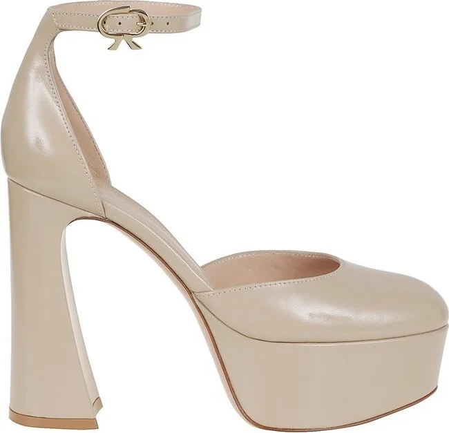 Gianvito Rossi Nuit Ankle Strap Pumps