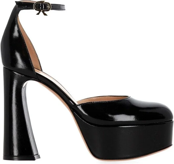 Gianvito Rossi Nuit Ankle Strap Pumps