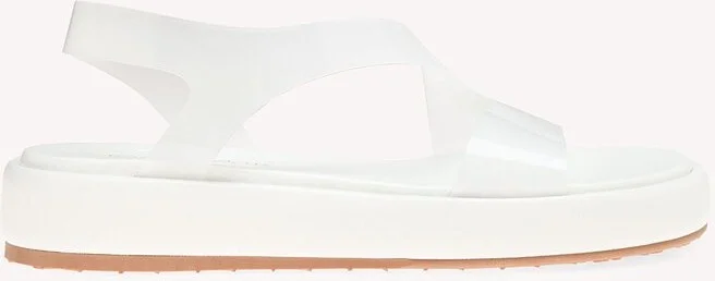 Gianvito Rossi Open Toe Flat Sandals