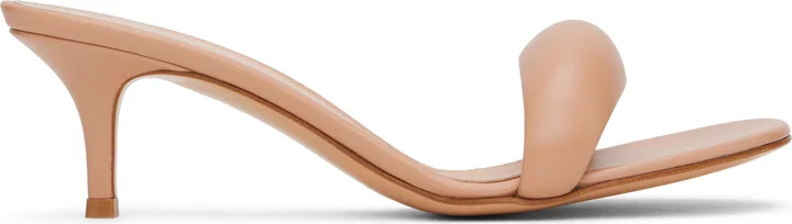 Gianvito Rossi Pink Bijoux 55 Mules