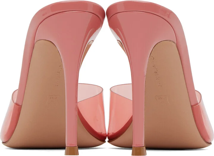 Gianvito Rossi Pink Elle 105 Heeled Sandals - Image 2