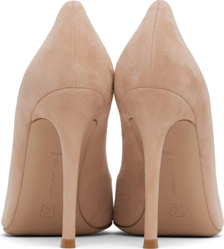 Gianvito Rossi Pink Gianvito 105 Heels - Image 2