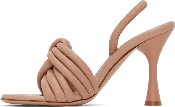 Gianvito Rossi Pink Ottavia Heeled Sandals - Image 3
