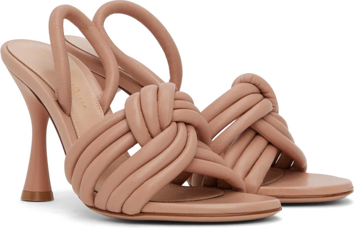 Gianvito Rossi Pink Ottavia Heeled Sandals - Image 4