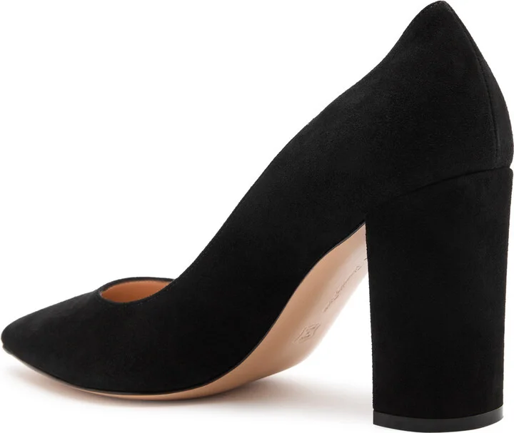 Gianvito Rossi Piper 85 Suede Pumps - Image 2