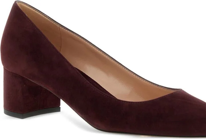 Gianvito Rossi Piper Suede Leather Pumps - Image 2