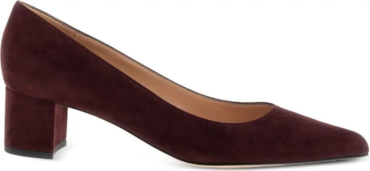Gianvito Rossi Piper Suede Leather Pumps