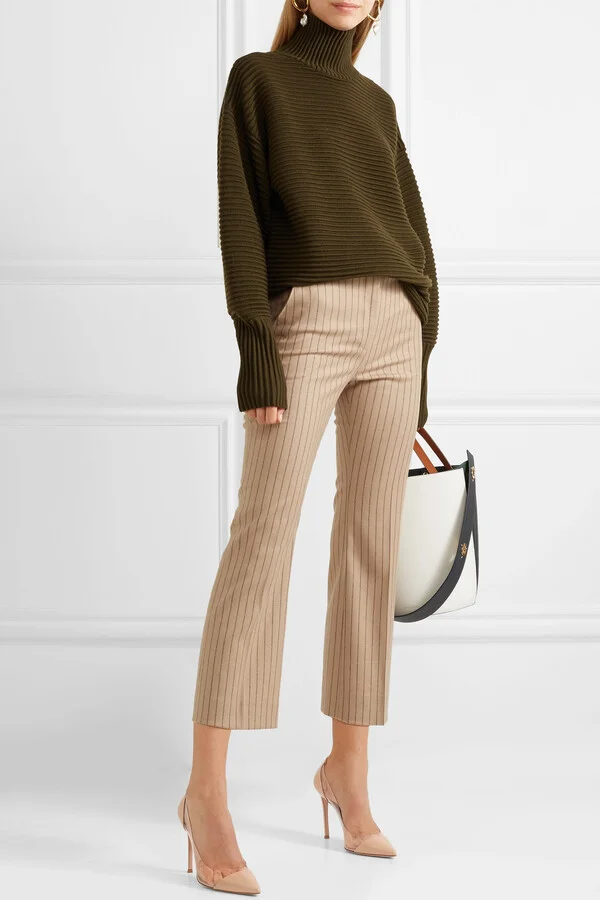 Gianvito Rossi - Plexi 105 Patent-leather And Pvc Pumps - Neutrals - Image 4