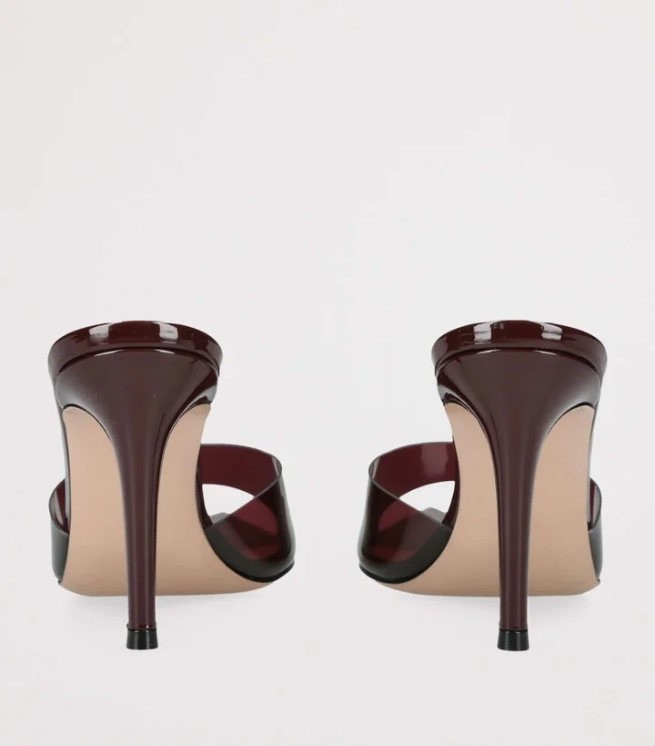 Gianvito Rossi Plexi Elle Mules 85 - Image 2