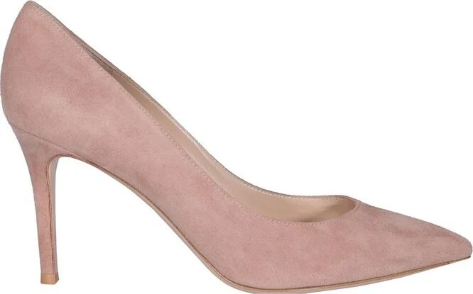 Gianvito Rossi Pointed-Toe Heeled Pumps
