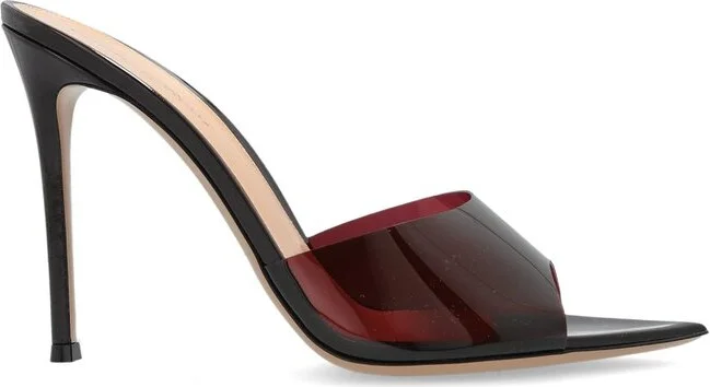 Gianvito Rossi Pointed-Toe Heeled Sandals