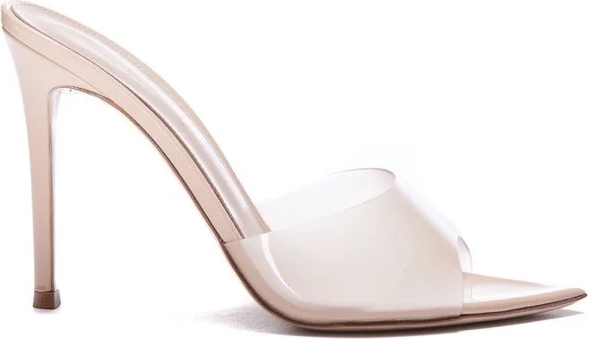 Gianvito Rossi Pointed-Toe Heeled Sandals