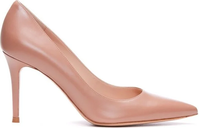 Gianvito Rossi Pointed Toe High Heeled Pumps
