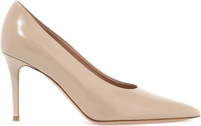 Gianvito Rossi Pointed Toe Slip-On Pumps