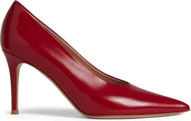 Gianvito Rossi Pointed Toe Slip-On Pumps