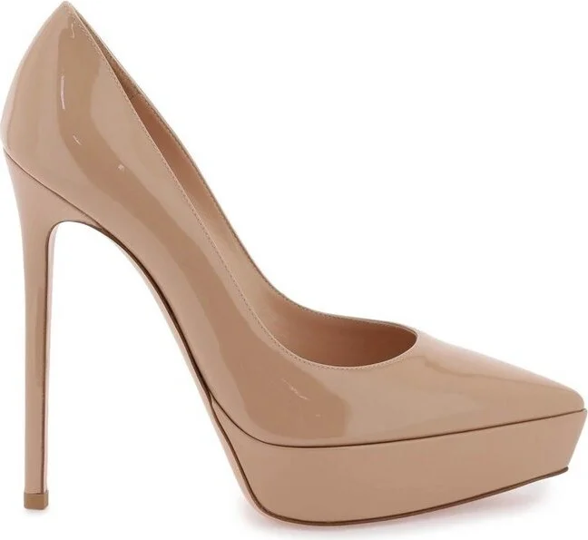 Gianvito Rossi Pointed-Toe Slip-On Pumps
