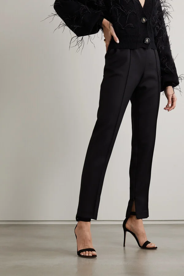 Gianvito Rossi - Portofino 105 Suede Sandals - Black - Image 2