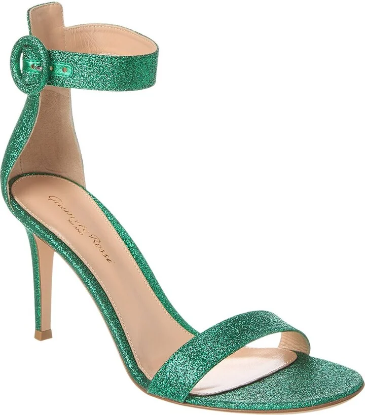 Gianvito Rossi Portofino 85 Glitter Sandal