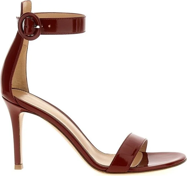 Gianvito Rossi Portofino Ankle-Strap Sandals