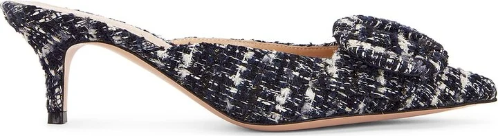 Gianvito Rossi Portofino Mule in Blue