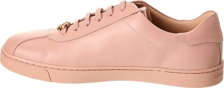 Gianvito Rossi Ribbon Leather Sneaker - Image 2