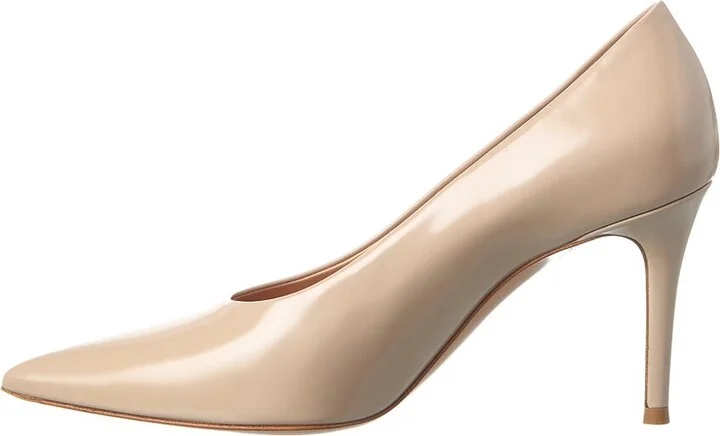 Gianvito Rossi Robbie 85 Leather Pump - Image 2