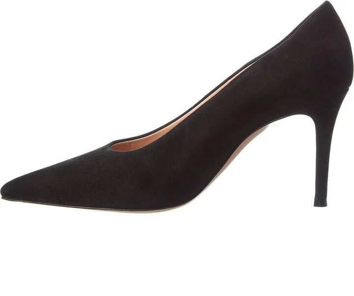Gianvito Rossi Robbie 85 Suede Pump - Image 2