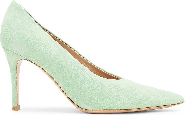 Gianvito Rossi Robbie Pump in Mint