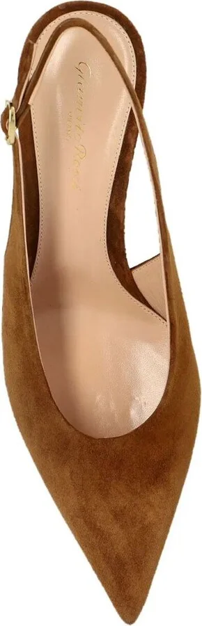 Gianvito Rossi "Robbie" Sling T.55 Shoes - Image 6