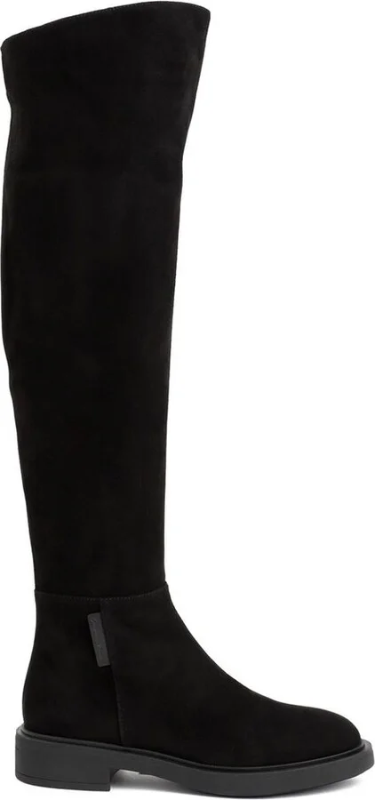 Gianvito Rossi Round-Toe Knee-High Boots