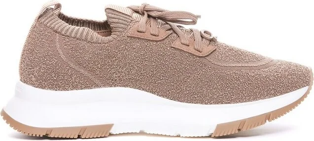Gianvito Rossi Round-Toe Lace-Up Sneakers