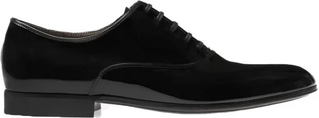 Gianvito Rossi Round Toe Oxford Shoes