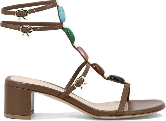 Gianvito Rossi Shanti Embellished Sandals