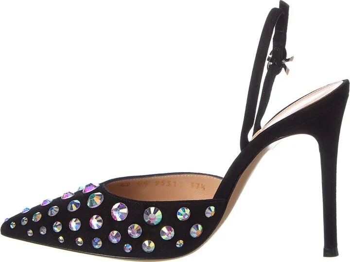 Gianvito Rossi Spectra Leather Slingback Pump - Image 2