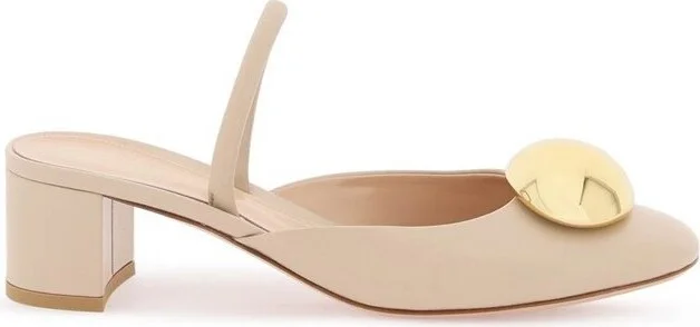 Gianvito Rossi Sphera Round Toe Pumps