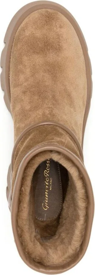Gianvito Rossi Stormy Suede Ankle Boots - Image 3