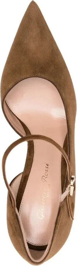 Gianvito Rossi Suede Decollete T.085 Shoes - Image 2