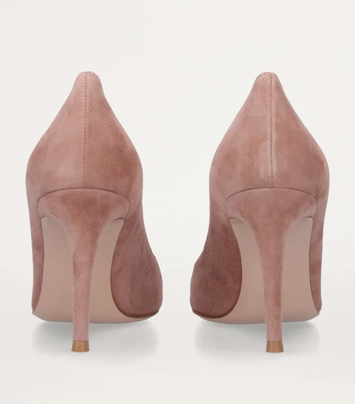 Gianvito Rossi Suede Gianvito Pumps 85 - Image 2